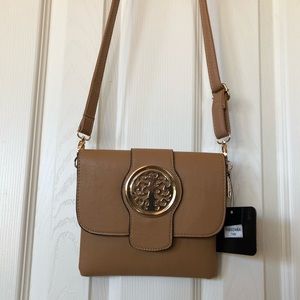 Sasha NY tan satchel